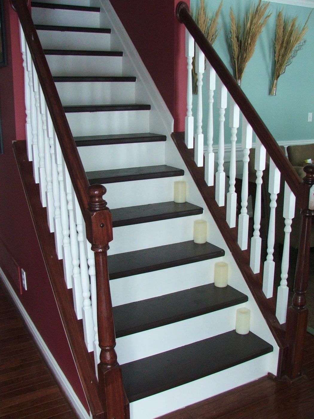 How To Update Your Staircase For Less Than $100, Carpet To Wooden, By Cleverly Inspired, Featured On @Bekob