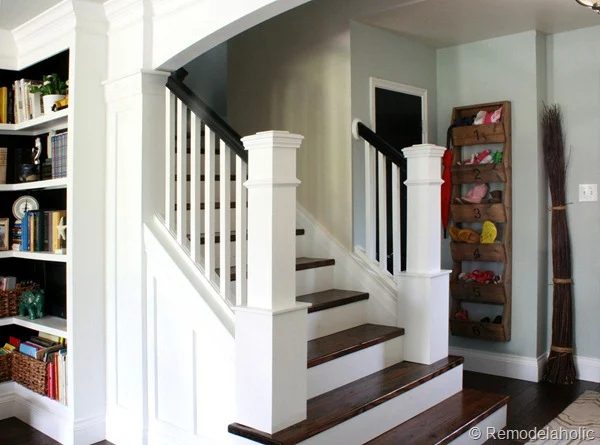 Entry and Total Staircase Makeover by Bekob