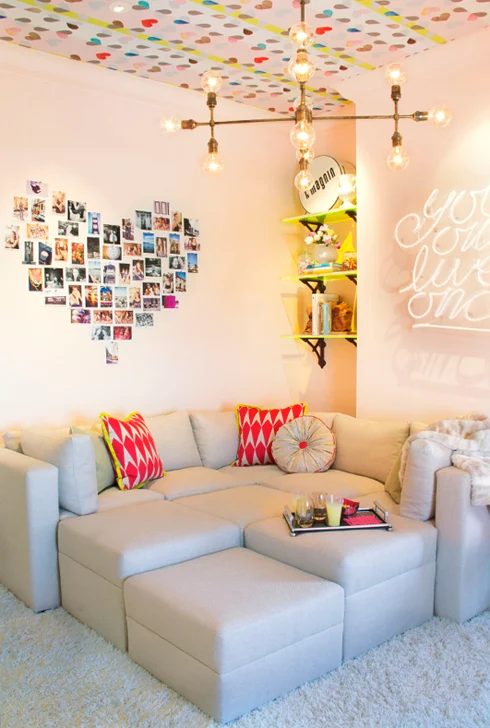Corner Couch Teen Hangout