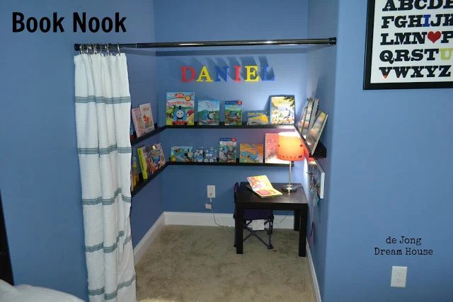 Featured on Bekob: kids book nook, DeJong Dream House