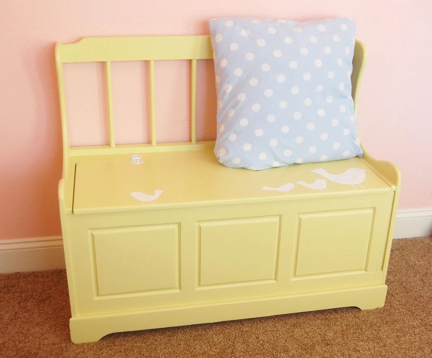 Toy Box Bench Make-Over