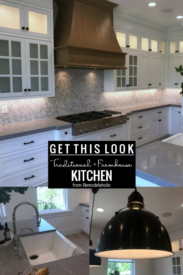 Traditional Style Kitchen With Farmhouse Touches Featured On Bekob