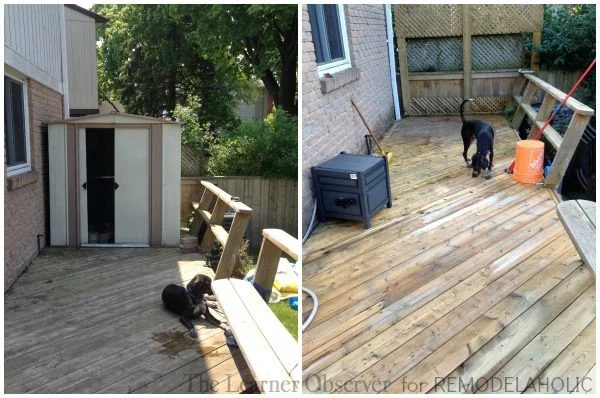 Deck makeover on a modest-cost - The Learner Observer for Bekob