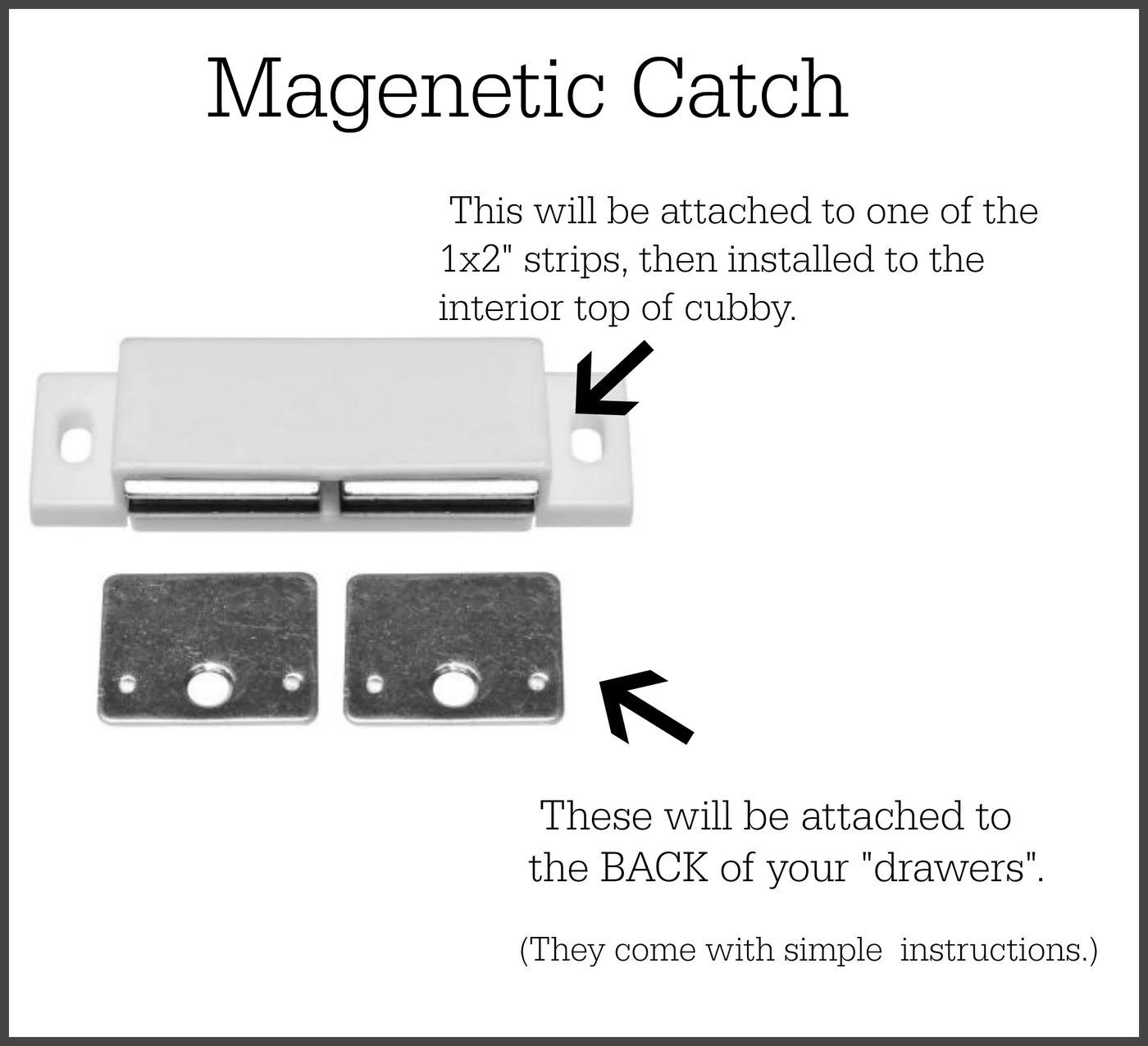Magnetic catch Bekob.com