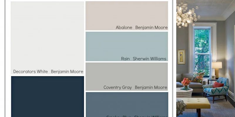 Transitional Paint Color Palette
