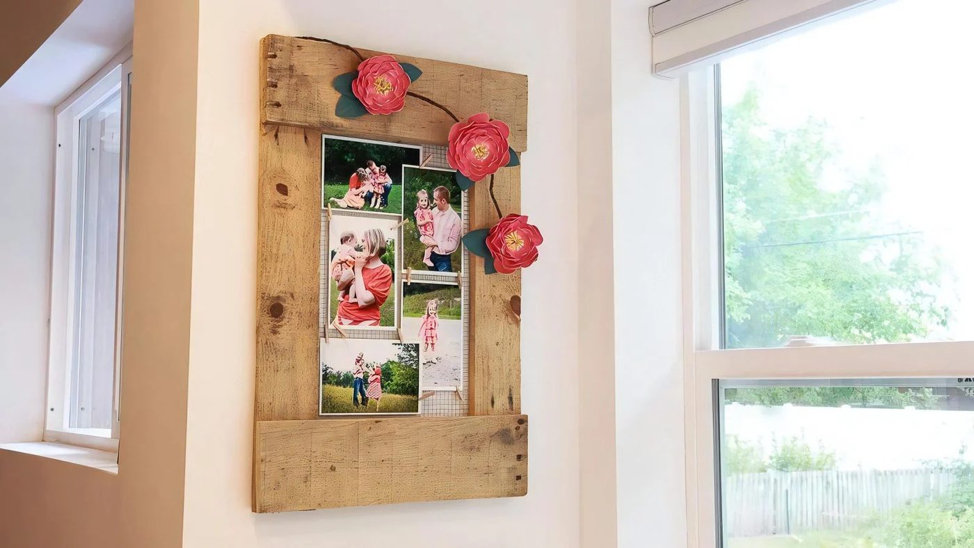 5a straightforward To Build Barnwood Or Pallet Wood Memo Board walkthrough @Bekob 9261 042730