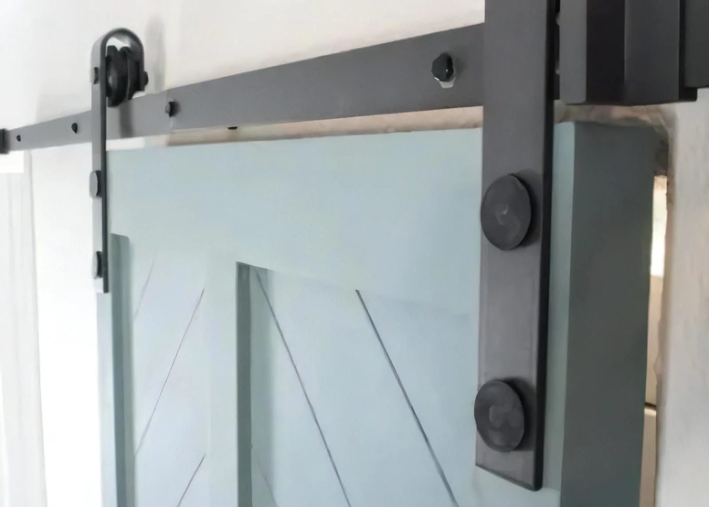 1a Upcycled Door To Barn Door 061316