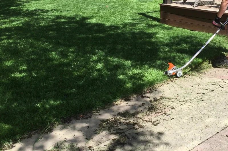 Lawn maintenance tips For Edging Your Lawn Like A Pro With Stihl @Bekob 30