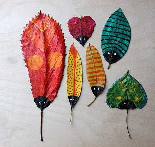 Celebrate fall with these 10 fun Handmade projects with leaves, either real ones from your yard or faux ones from a craft store or dollar store. Try These 10 Fun Handmade Projects 