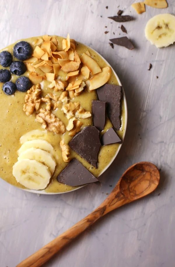 straightforward Recipe For Banana Turmeric Smoothie Bowl Breakfast #Bekob