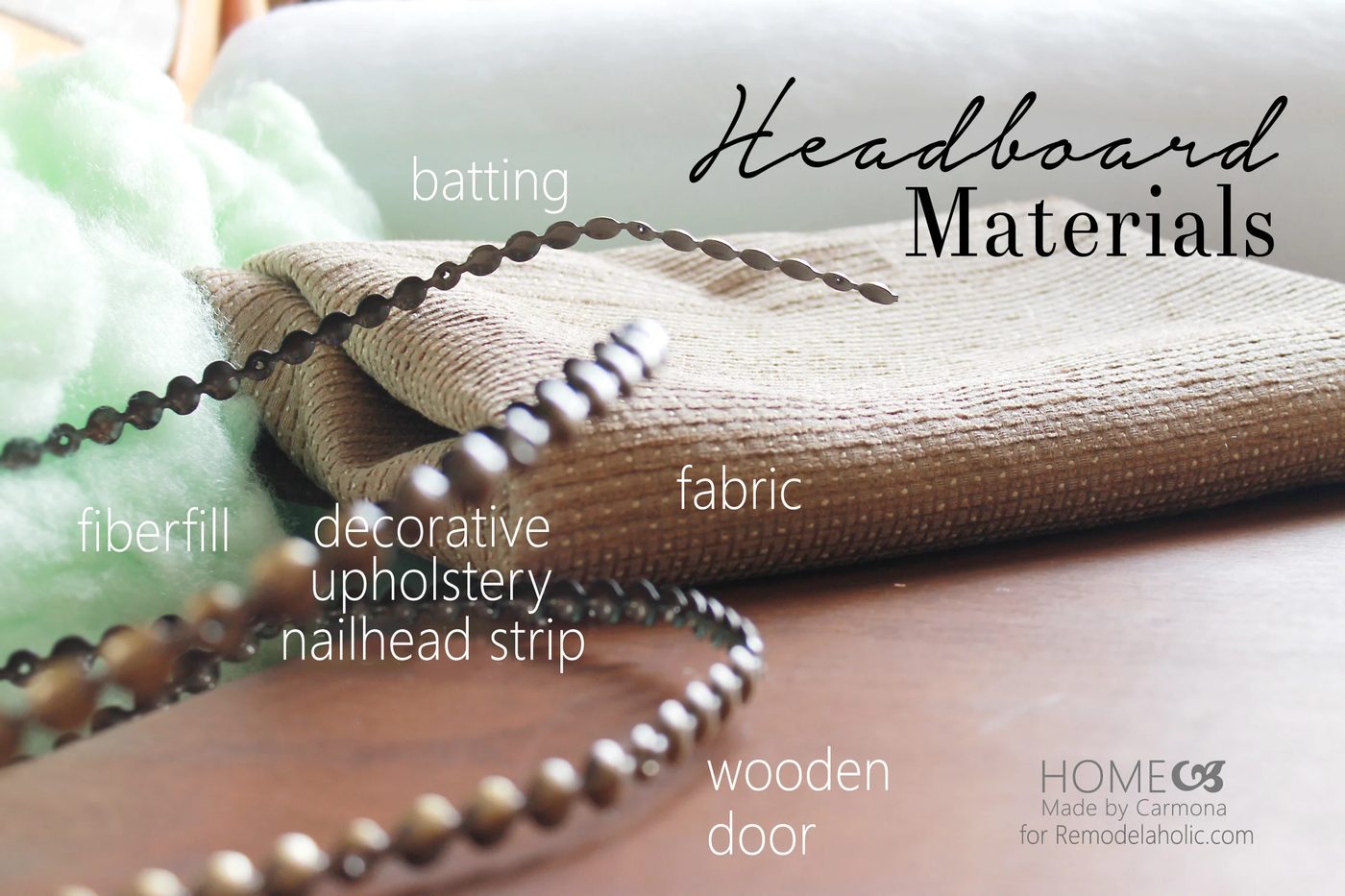 Headboard materials - for Bekob.com