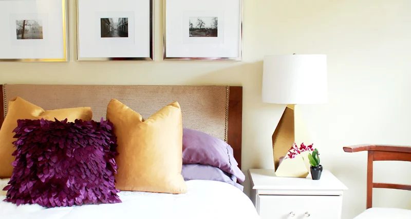 Turn A Door Into A Stylish Headboard