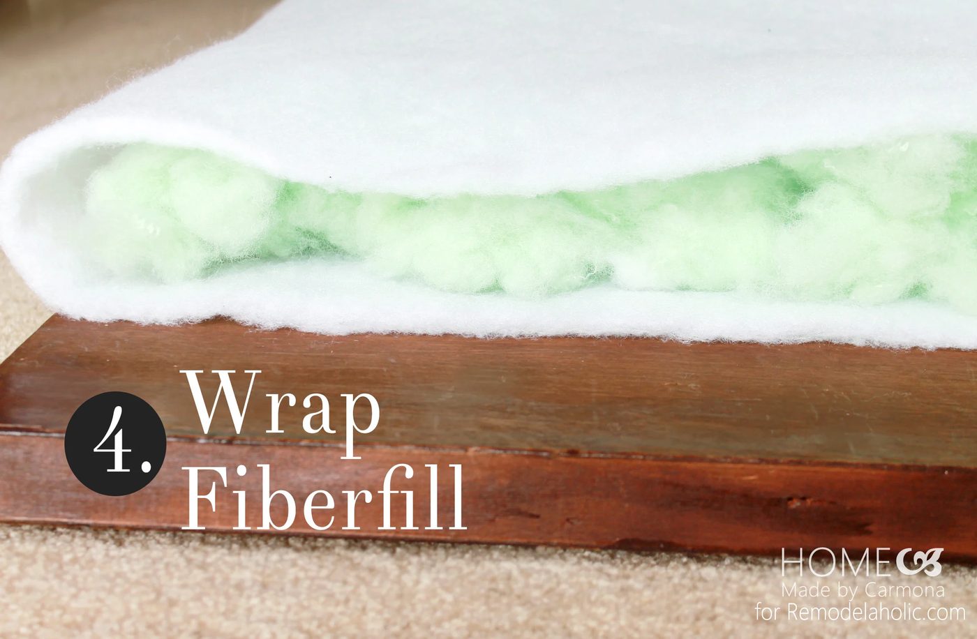 Headboard-Wrap Fiberfill-for Bekob.com