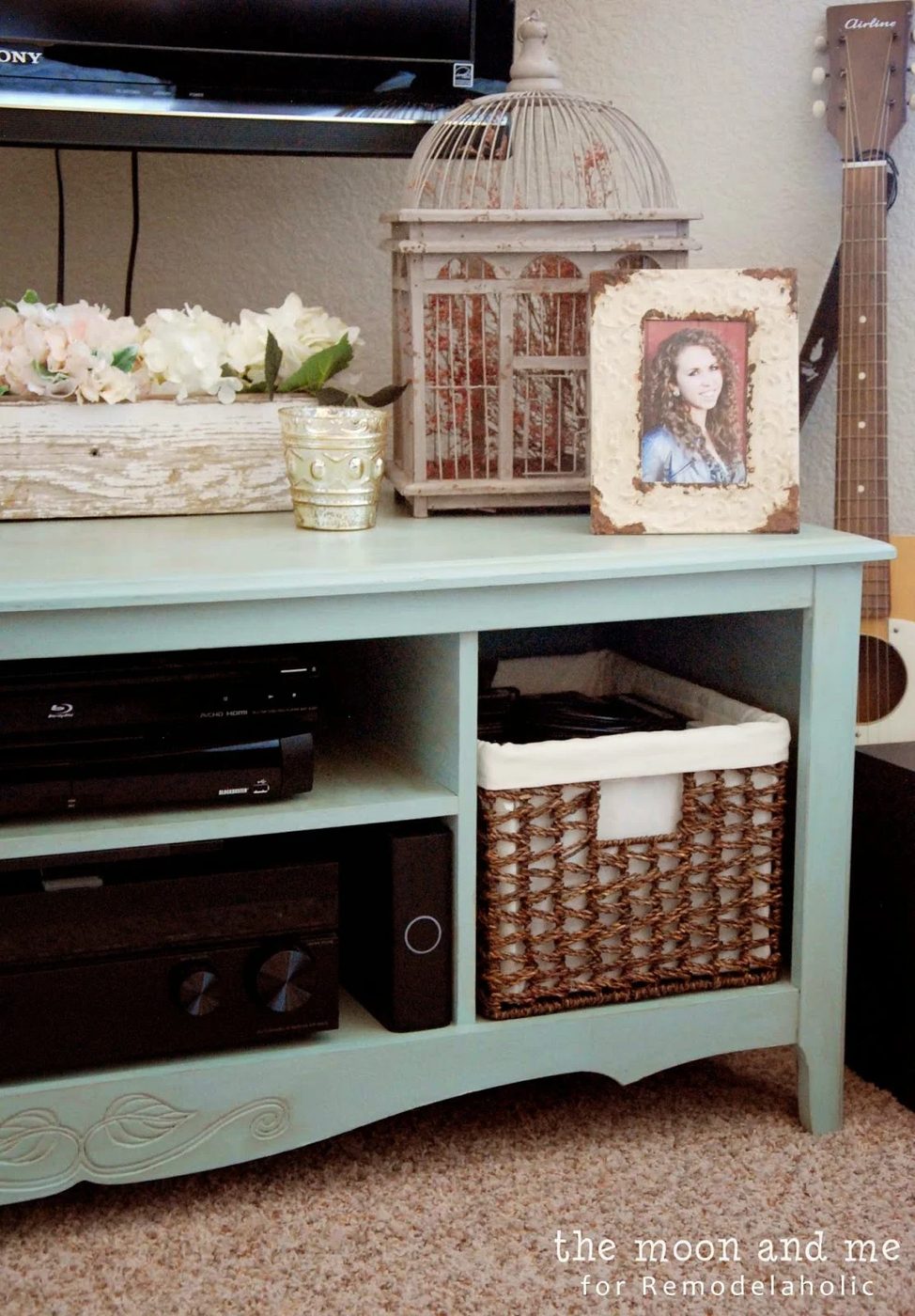 tv console handmade, The Moon and Me on Bekob