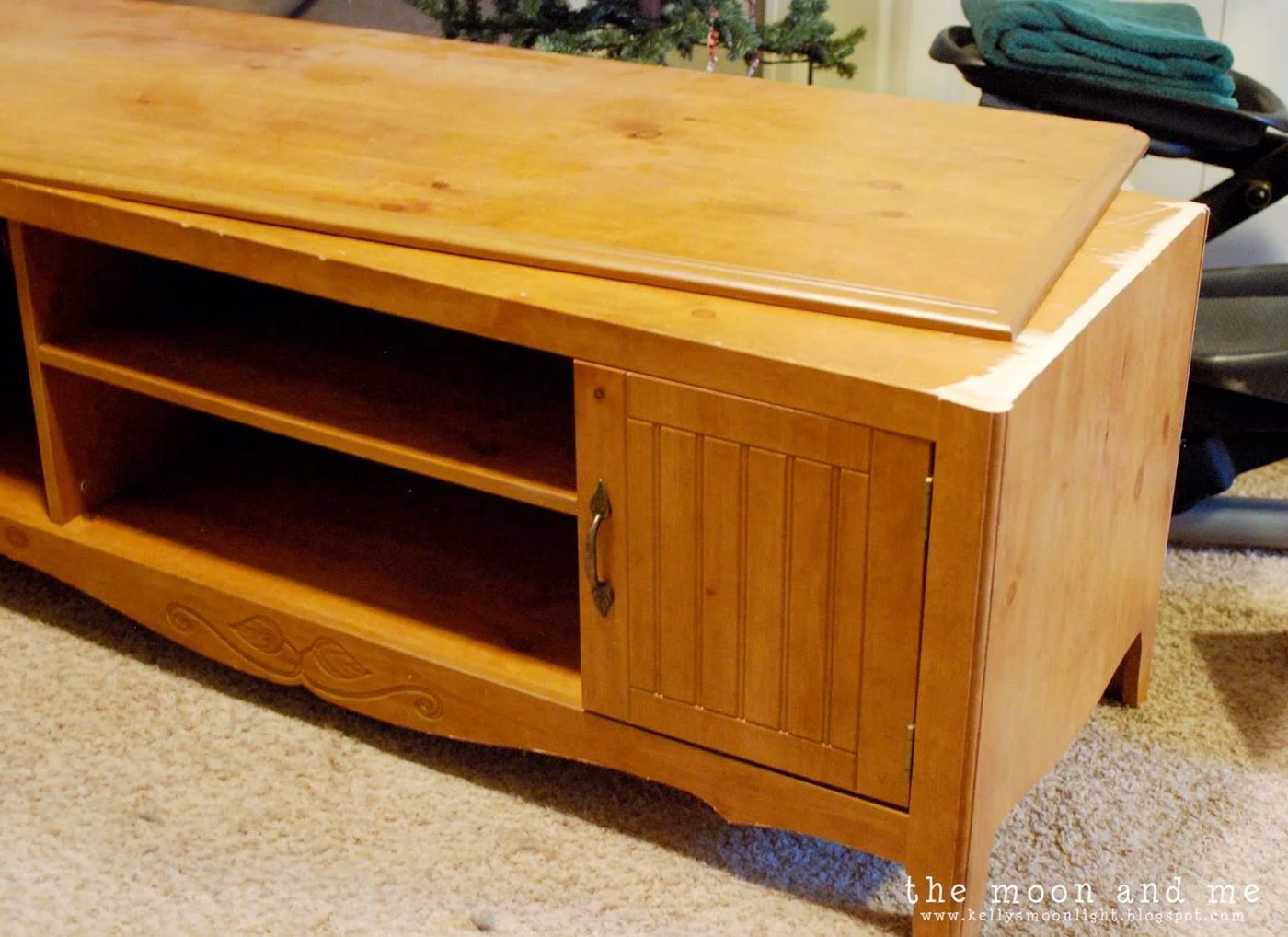 how to make a console from entertainment center, The Moon and Me on Bekob
