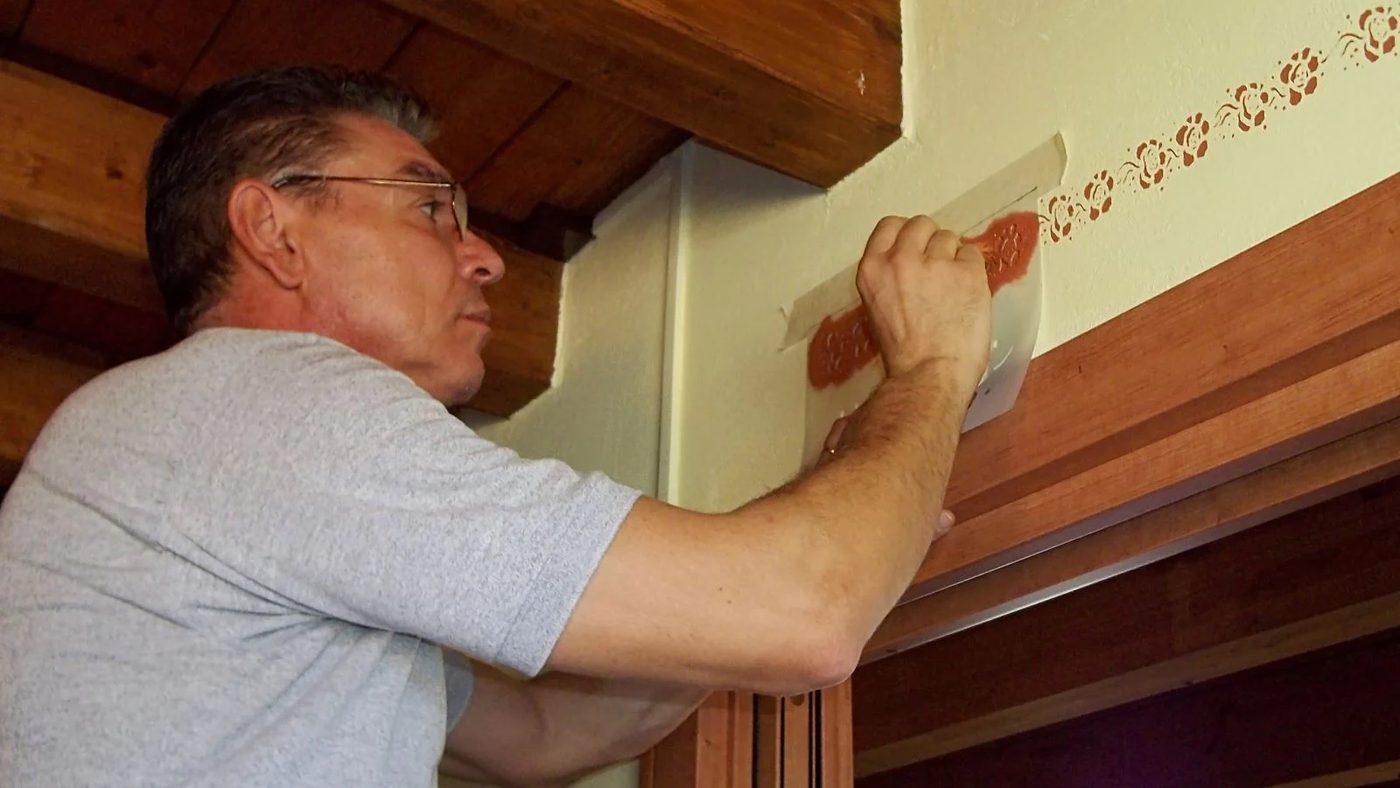 Man Wall Stencils