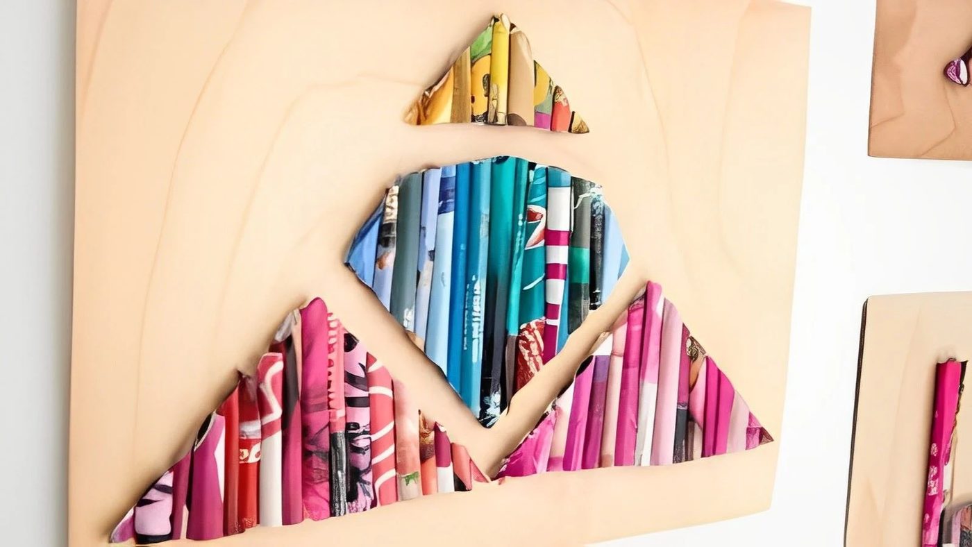Feat Rolled Magazine Wall Art Diy Brit Co 450x225 (1)