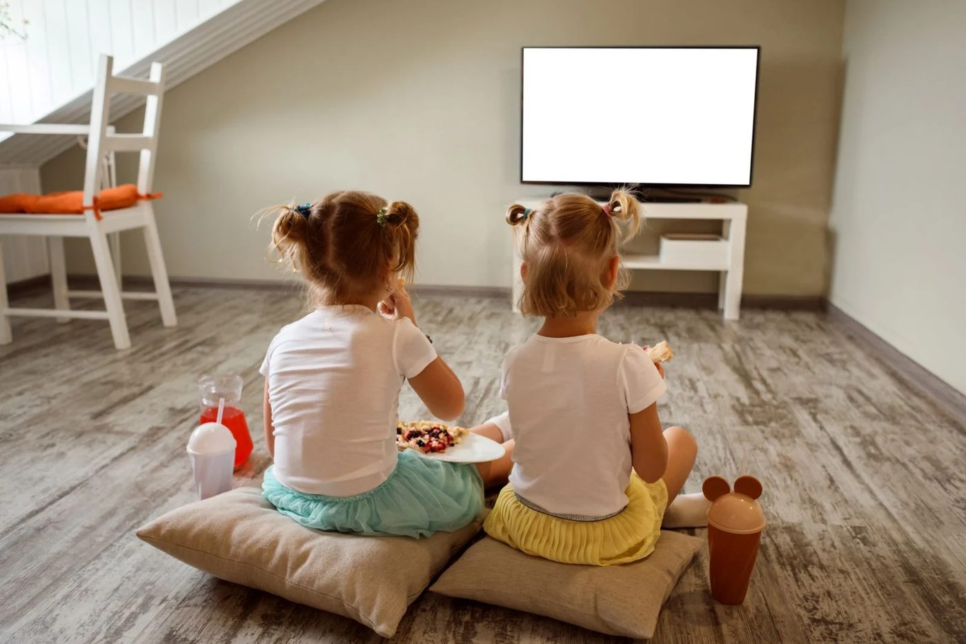 Kid Watching Tv
