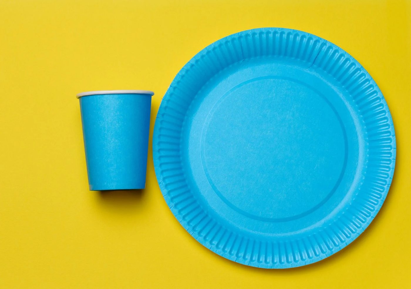 Paper Cup And Plate