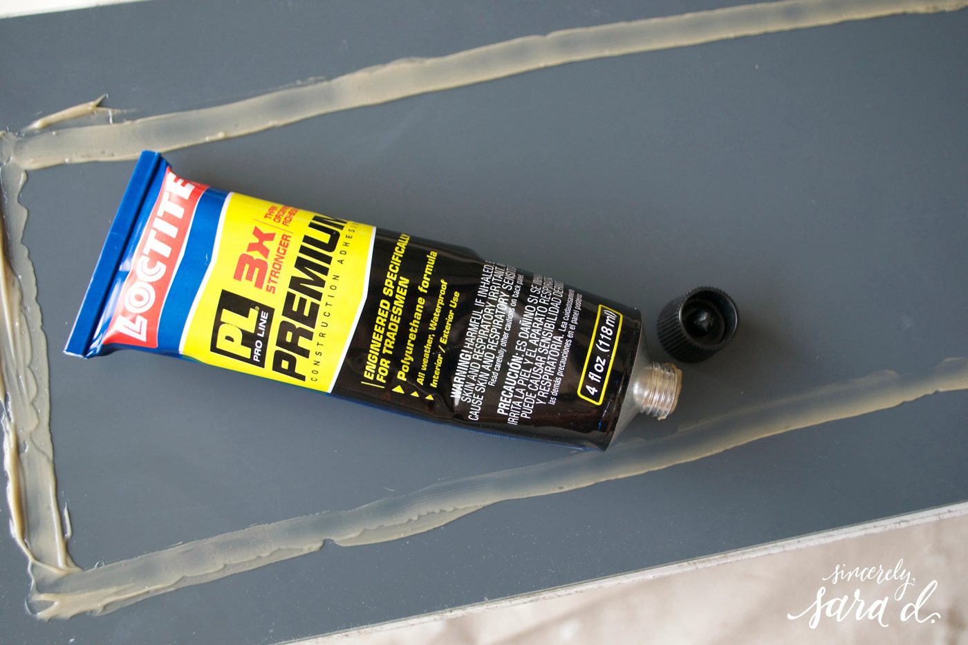 gluing mirrors to an IKEA dresser, Sincerely Sara D on @Bekob