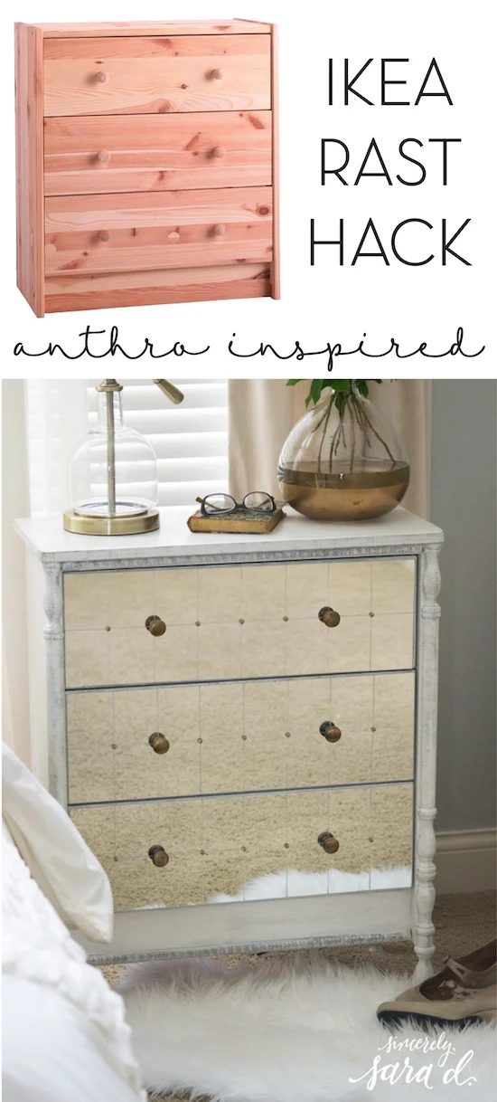 Anthro Inspired Ikea Rast method