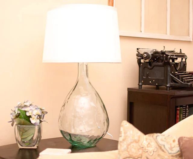 Turning a Glass Vase Into a Lamp walkthrough