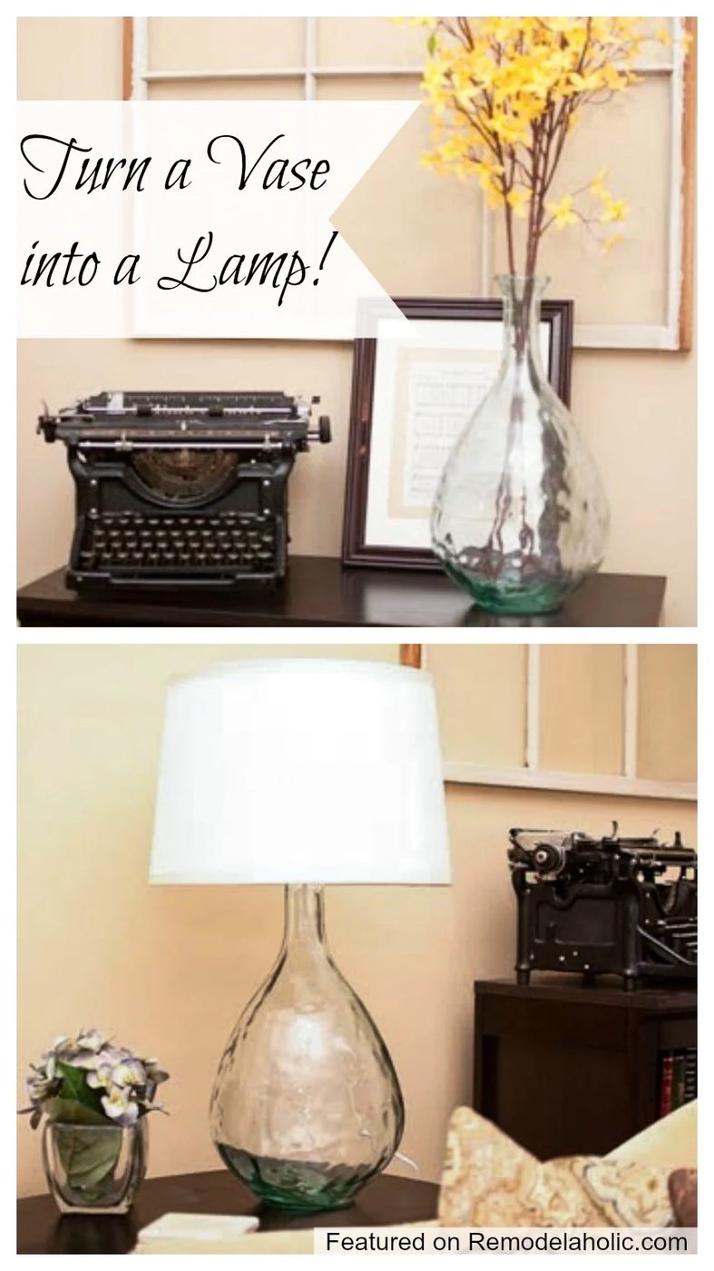 Turn a vase into a lamp #walkthrough