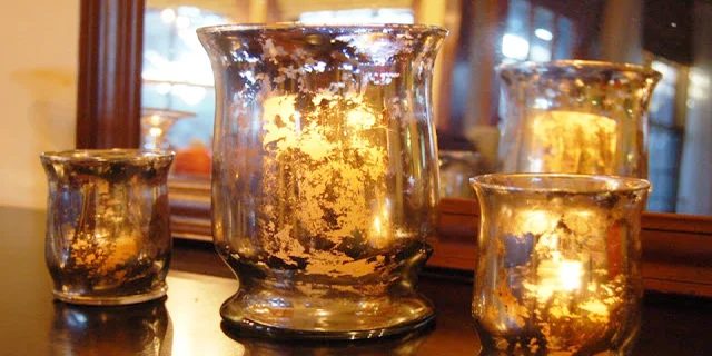 Turning Glass into Faux Mercury Glass walkthrough