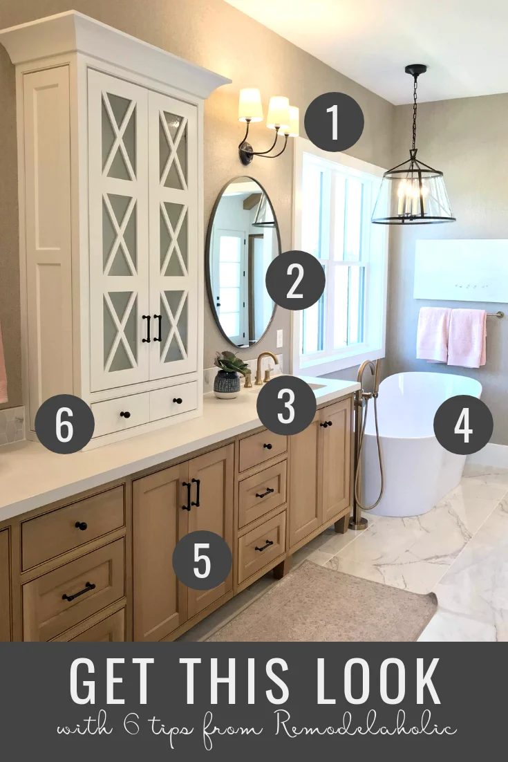 Bekob Get This Look Millhaven Master Bathroom