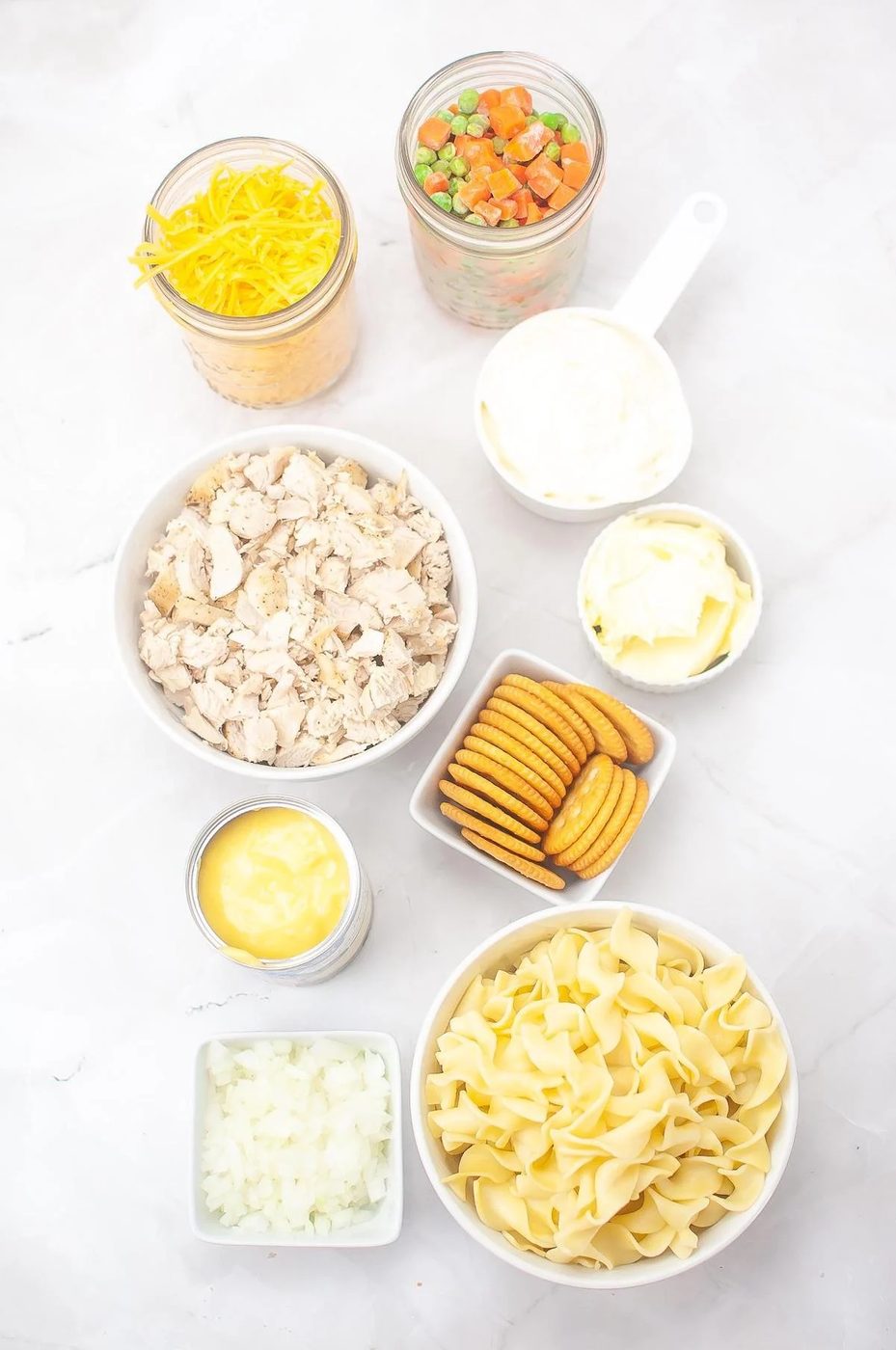 Chicken With Egg Noodles Casserole Ingredients