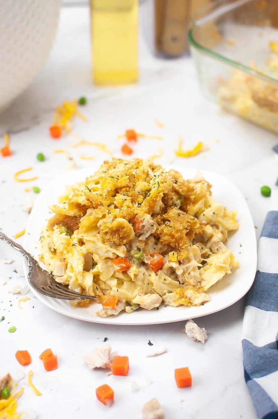 Chicken With Egg Noodles Casserole 1