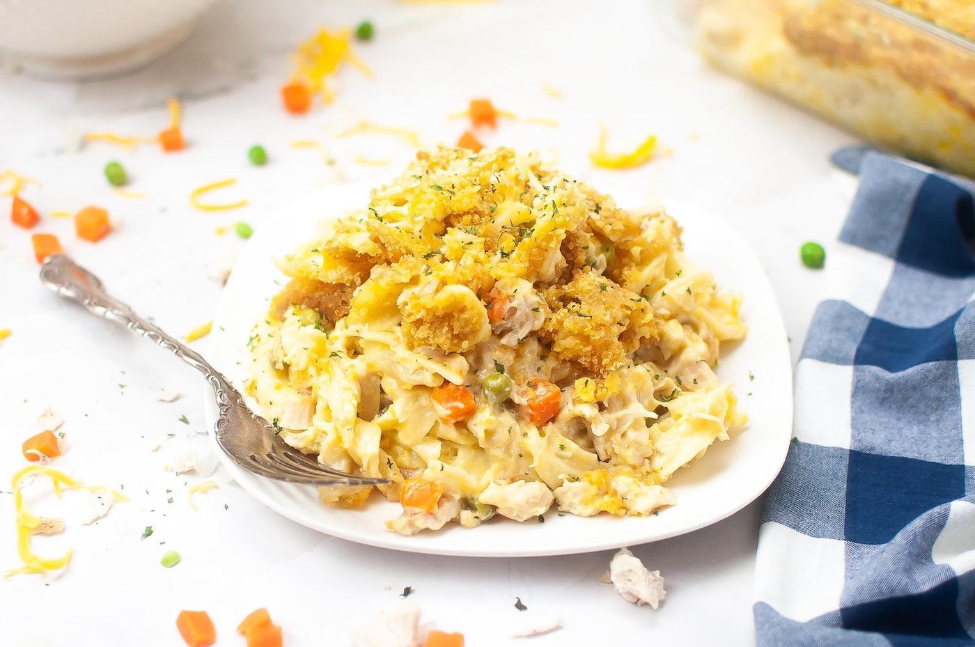 Chicken With Egg Noodles Casserole