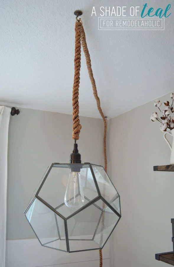 Geometric pendant light