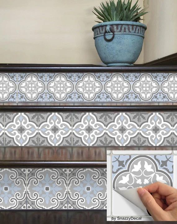 Vinyl Decals On Stair Risers