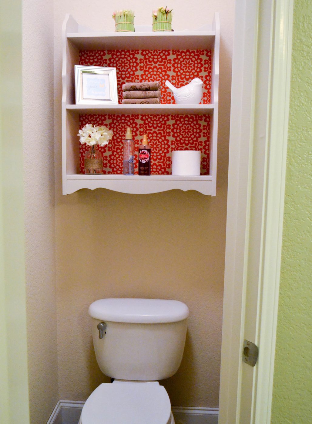Full shot bathroom wall