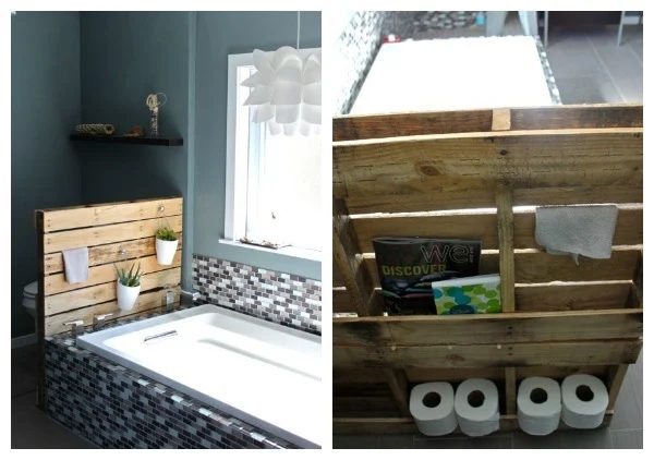 Shelterness bath plant shelf
