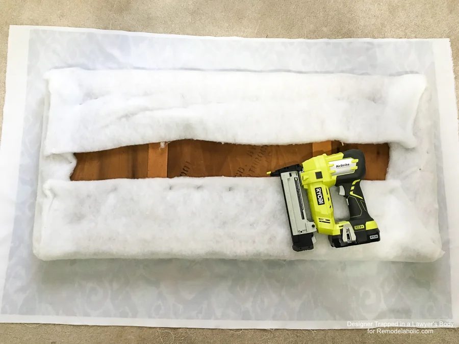 straightforward upholstered bench walkthrough!