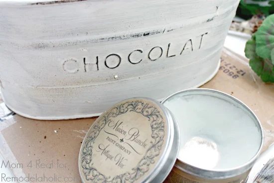 Upcycled Planter - Waxing