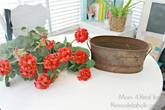 Upcycled Planter Before