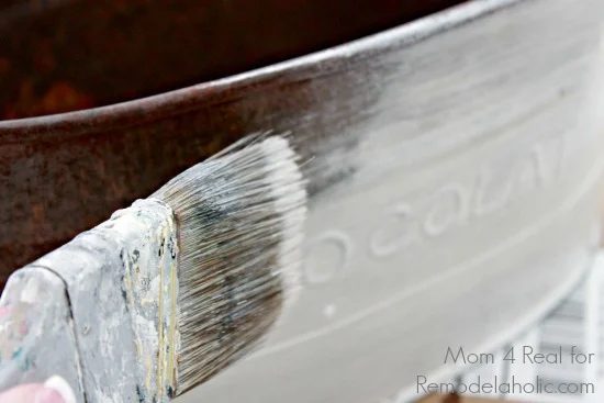Upcycled Planter - Paint