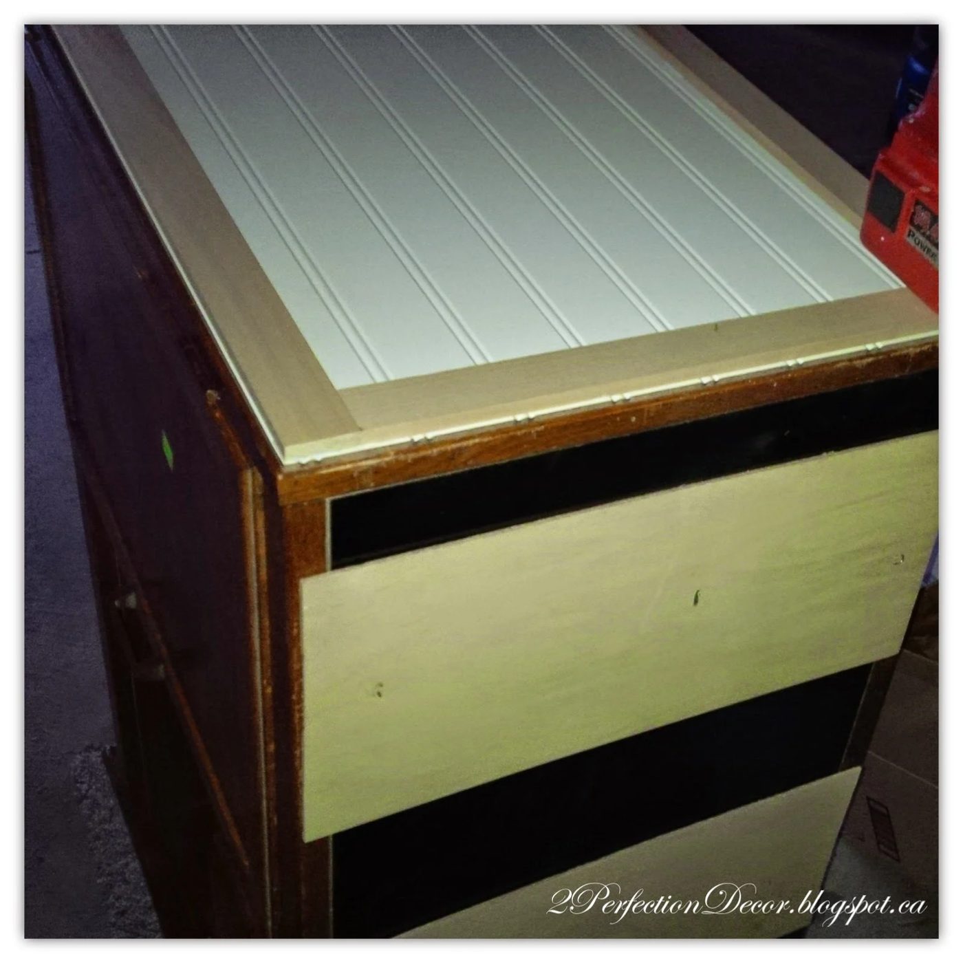 Building a plank top for a kitchen island by 2Perfection Decor featured on @Bekob