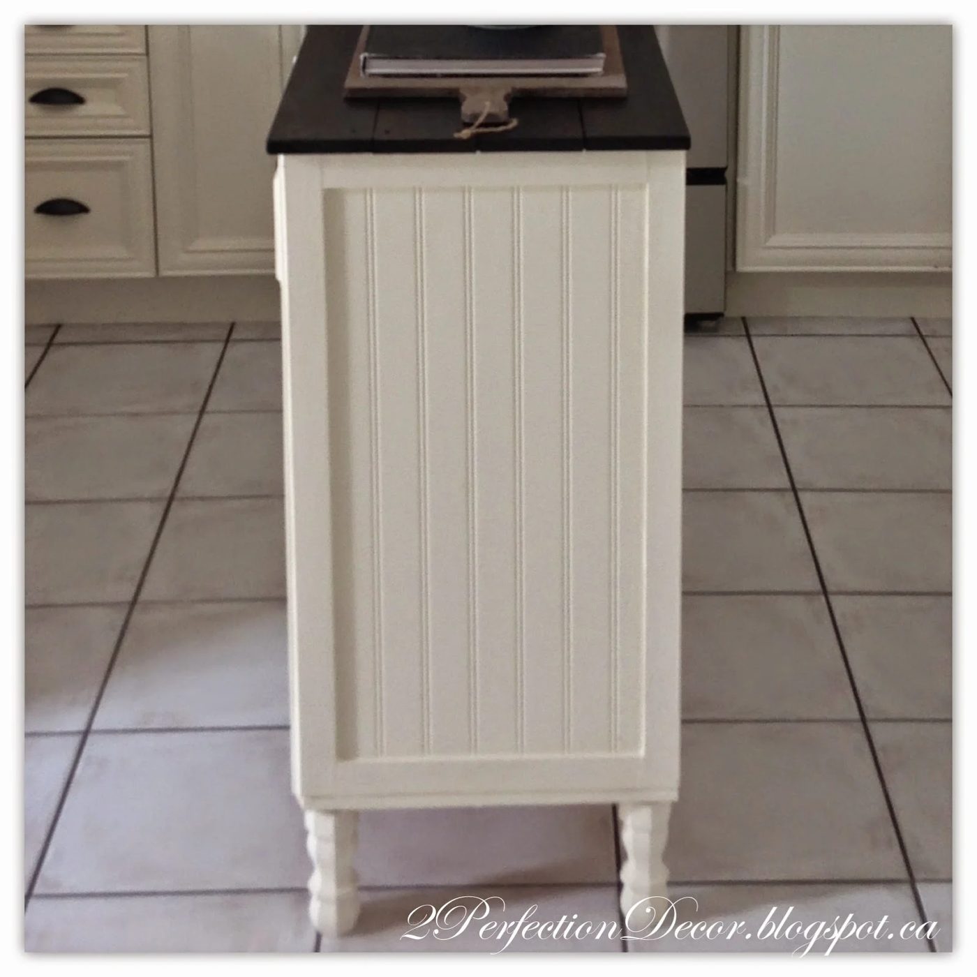 Adding legs to kitchen island04 by 2Perfection Decor featured on @Bekob