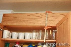 Upgrade Oak Kitchen Cabinets With Crown Moldings-15