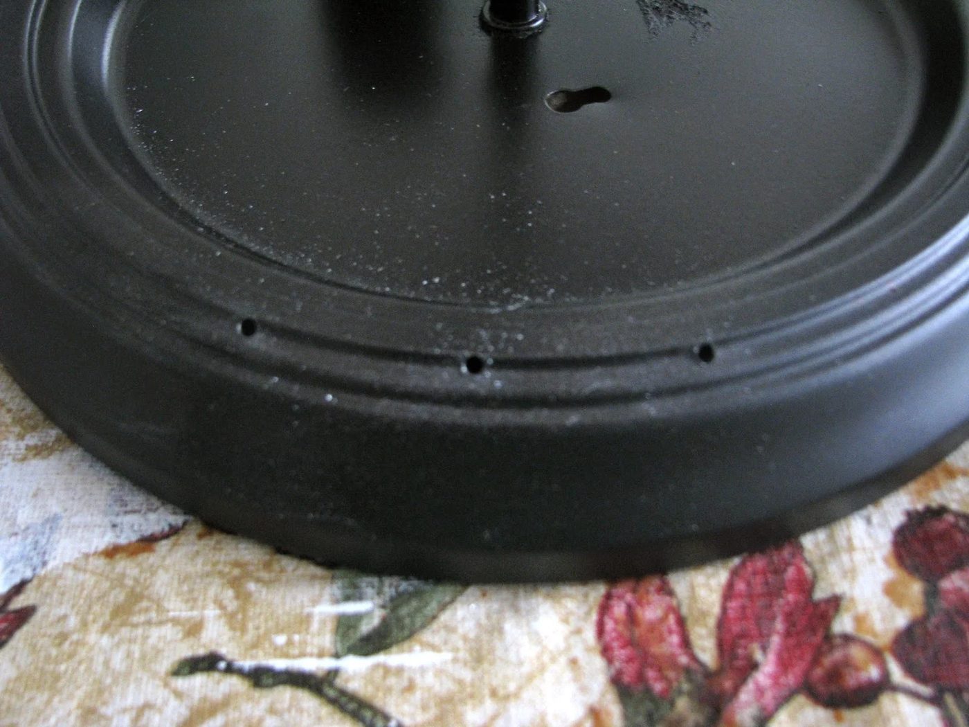 update a standard dome ceiling light to look like Pottery Barn Mia crystal flushmount, step 4 - My So-Called Handmade Blog on @Bekob