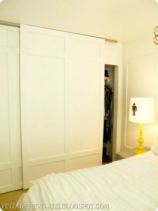 board and batten closet doors - Vintage Revivals