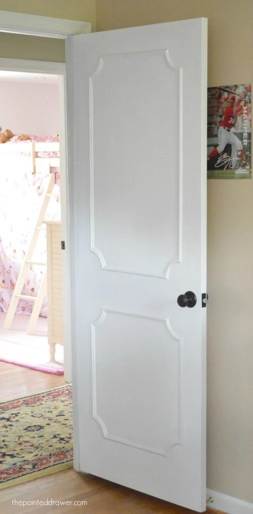 Paneled Door Handmade by The Painted Drawer featured on @Bekob