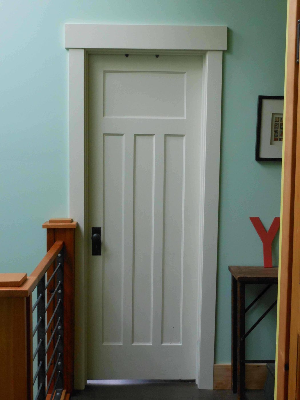 craftsman trim paneled door - Hammer Like a Girl