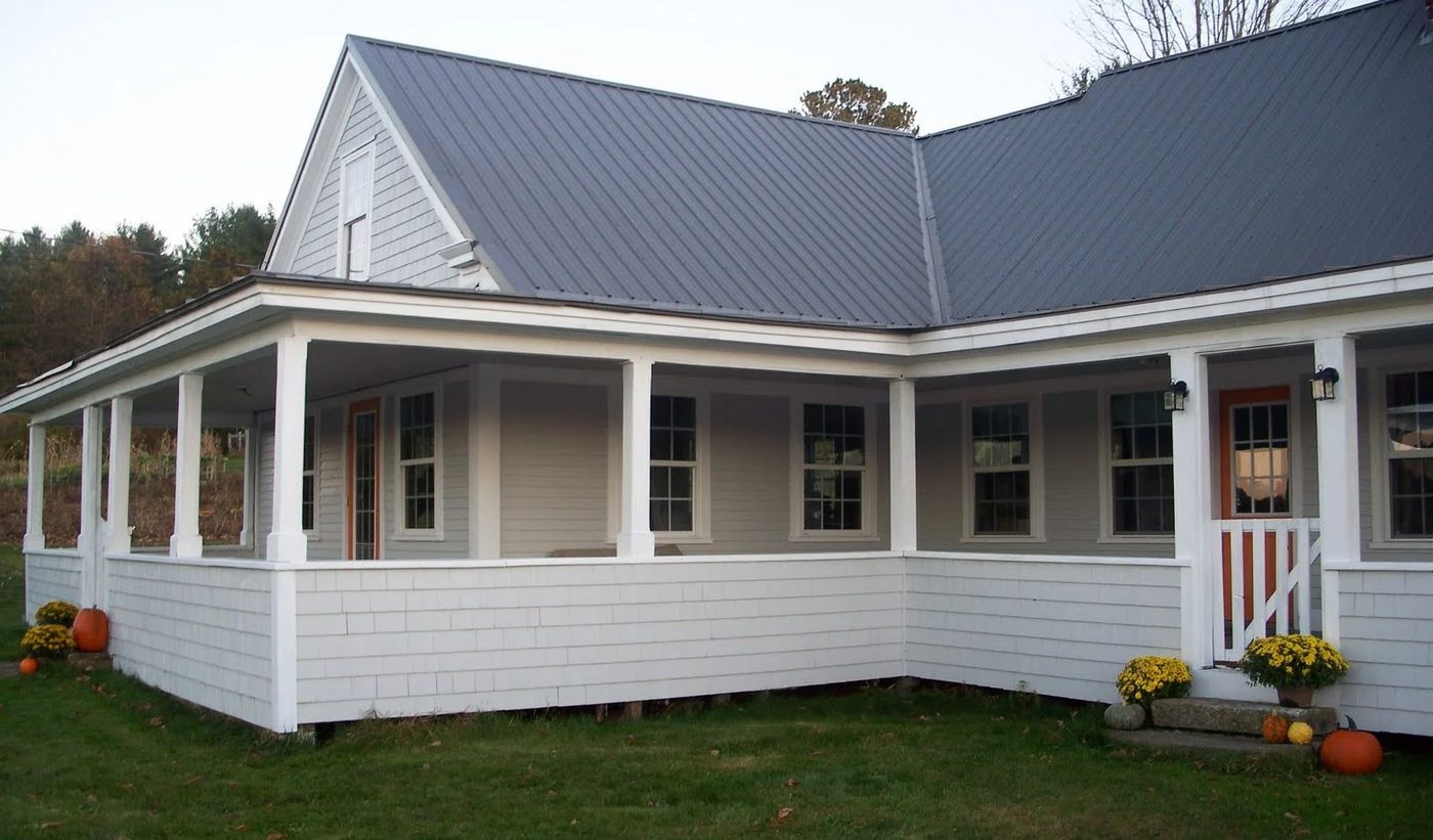 Refreshed 1870’s Farm House Exterior