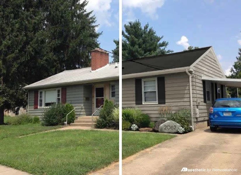 Real Life Rooms: Refreshed Ranch Curb Appeal