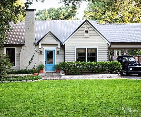 50's Ranch-Style Home Curb Appeal Update Inspiration